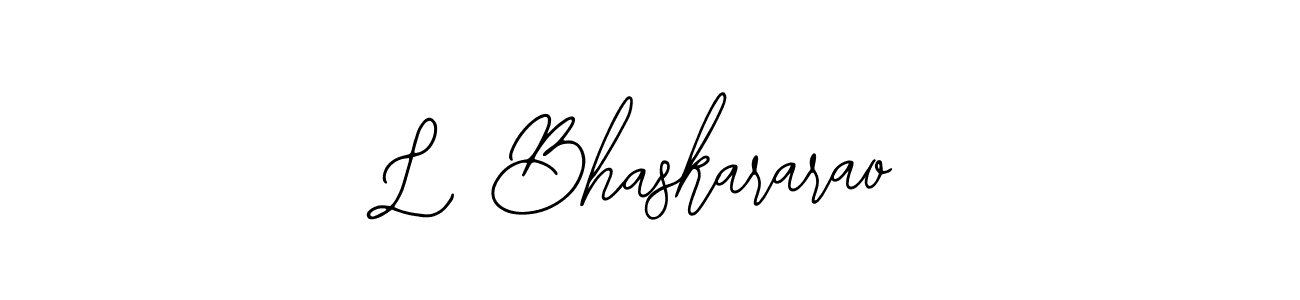 Create a beautiful signature design for name L Bhaskararao. With this signature (Bearetta-2O07w) fonts, you can make a handwritten signature for free. L Bhaskararao signature style 12 images and pictures png