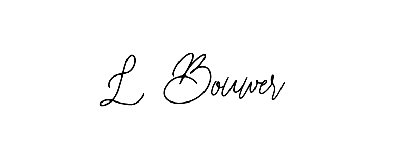 Use a signature maker to create a handwritten signature online. With this signature software, you can design (Bearetta-2O07w) your own signature for name L Bouwer. L Bouwer signature style 12 images and pictures png