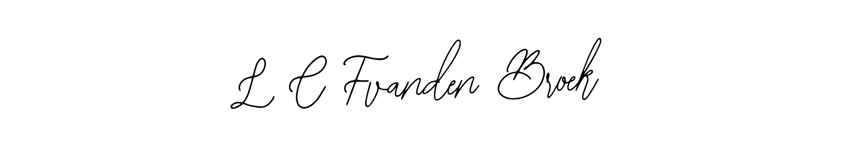 if you are searching for the best signature style for your name L C Fvanden Broek. so please give up your signature search. here we have designed multiple signature styles  using Bearetta-2O07w. L C Fvanden Broek signature style 12 images and pictures png