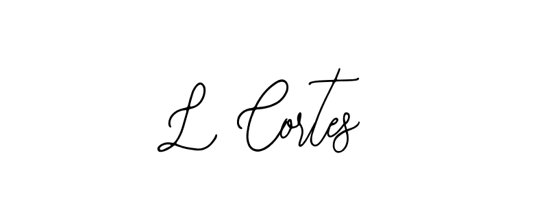 Use a signature maker to create a handwritten signature online. With this signature software, you can design (Bearetta-2O07w) your own signature for name L Cortes. L Cortes signature style 12 images and pictures png