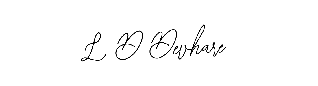 Similarly Bearetta-2O07w is the best handwritten signature design. Signature creator online .You can use it as an online autograph creator for name L D Devhare. L D Devhare signature style 12 images and pictures png