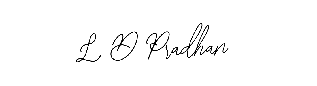 It looks lik you need a new signature style for name L D Pradhan. Design unique handwritten (Bearetta-2O07w) signature with our free signature maker in just a few clicks. L D Pradhan signature style 12 images and pictures png