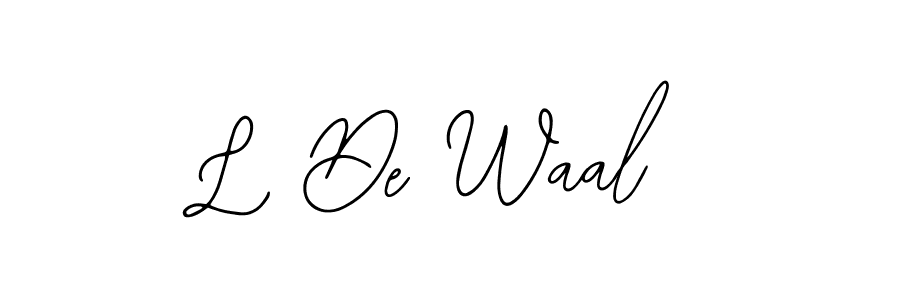 How to make L De Waal signature? Bearetta-2O07w is a professional autograph style. Create handwritten signature for L De Waal name. L De Waal signature style 12 images and pictures png