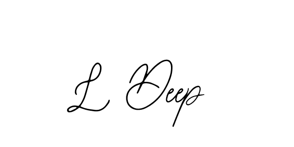 Make a beautiful signature design for name L Deep. Use this online signature maker to create a handwritten signature for free. L Deep signature style 12 images and pictures png