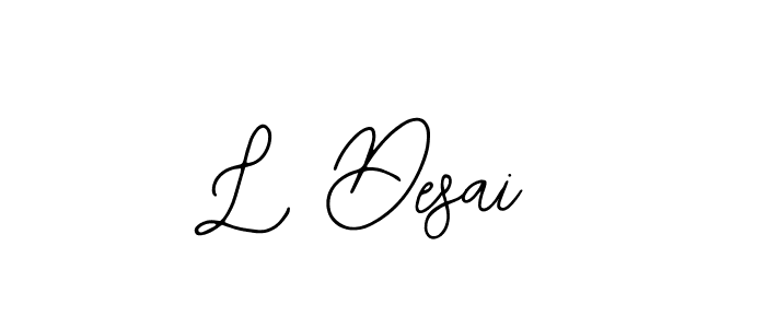 See photos of L Desai official signature by Spectra . Check more albums & portfolios. Read reviews & check more about Bearetta-2O07w font. L Desai signature style 12 images and pictures png