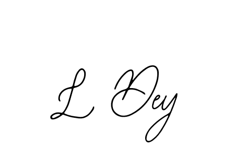 Make a beautiful signature design for name L Dey. Use this online signature maker to create a handwritten signature for free. L Dey signature style 12 images and pictures png