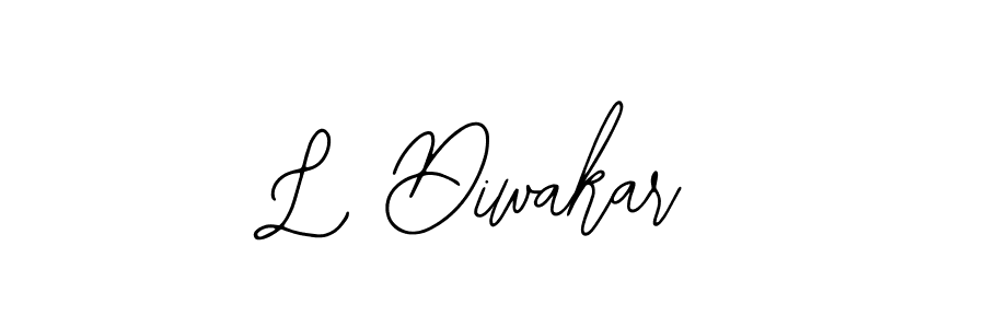 Best and Professional Signature Style for L Diwakar. Bearetta-2O07w Best Signature Style Collection. L Diwakar signature style 12 images and pictures png