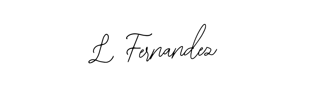 Make a beautiful signature design for name L Fernandez. Use this online signature maker to create a handwritten signature for free. L Fernandez signature style 12 images and pictures png