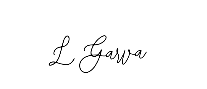 Also we have L Garva name is the best signature style. Create professional handwritten signature collection using Bearetta-2O07w autograph style. L Garva signature style 12 images and pictures png