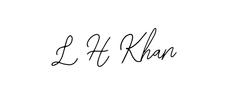 Best and Professional Signature Style for L H Khan. Bearetta-2O07w Best Signature Style Collection. L H Khan signature style 12 images and pictures png