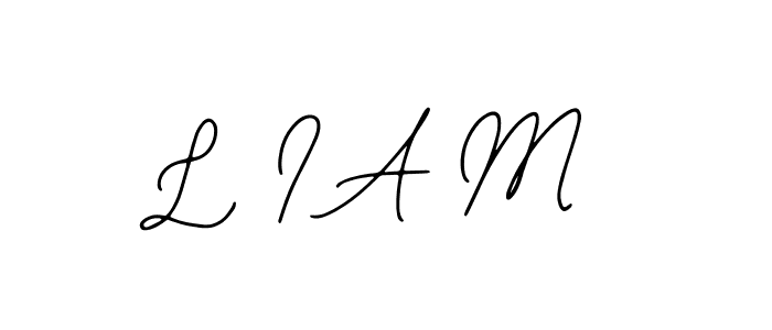 Also we have L I A M name is the best signature style. Create professional handwritten signature collection using Bearetta-2O07w autograph style. L I A M signature style 12 images and pictures png