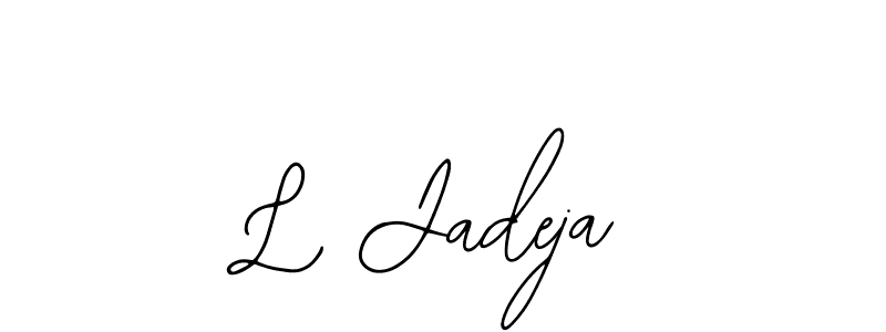 Best and Professional Signature Style for L Jadeja. Bearetta-2O07w Best Signature Style Collection. L Jadeja signature style 12 images and pictures png