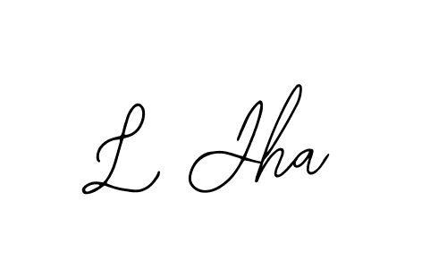 Also we have L Jha name is the best signature style. Create professional handwritten signature collection using Bearetta-2O07w autograph style. L Jha signature style 12 images and pictures png