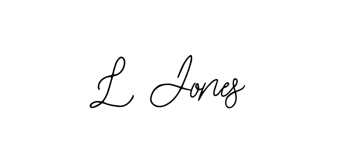 Make a beautiful signature design for name L Jones. Use this online signature maker to create a handwritten signature for free. L Jones signature style 12 images and pictures png