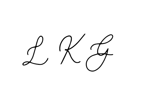 How to Draw L K G signature style? Bearetta-2O07w is a latest design signature styles for name L K G. L K G signature style 12 images and pictures png