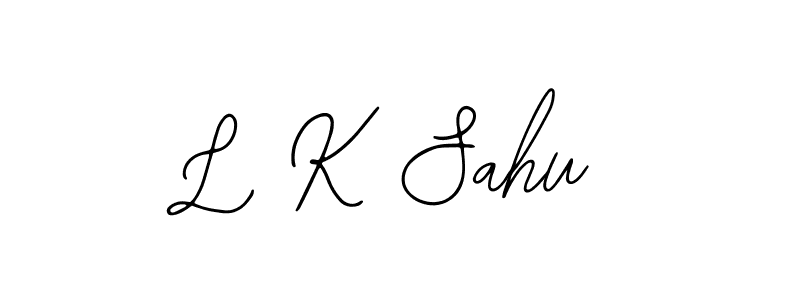 This is the best signature style for the L K Sahu name. Also you like these signature font (Bearetta-2O07w). Mix name signature. L K Sahu signature style 12 images and pictures png