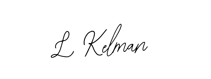 Similarly Bearetta-2O07w is the best handwritten signature design. Signature creator online .You can use it as an online autograph creator for name L Kelman. L Kelman signature style 12 images and pictures png