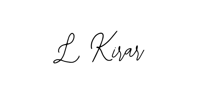 You can use this online signature creator to create a handwritten signature for the name L Kirar. This is the best online autograph maker. L Kirar signature style 12 images and pictures png