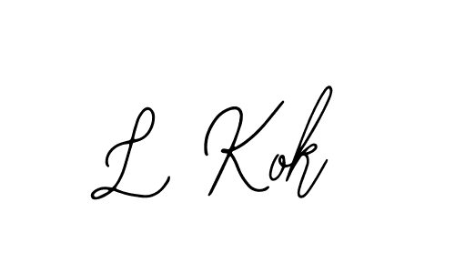 Make a beautiful signature design for name L Kok. Use this online signature maker to create a handwritten signature for free. L Kok signature style 12 images and pictures png