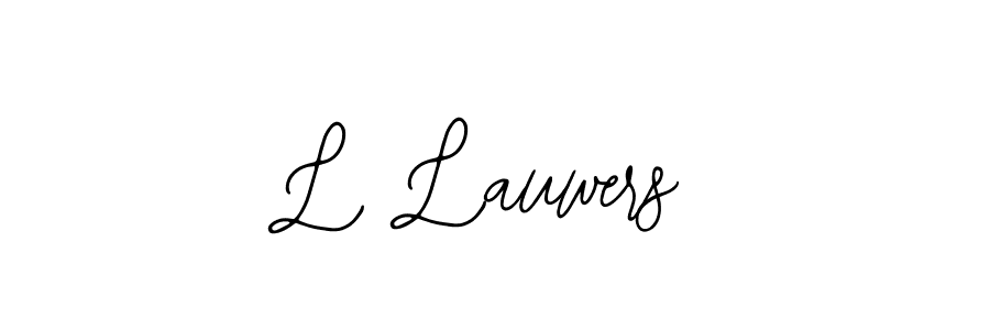 Design your own signature with our free online signature maker. With this signature software, you can create a handwritten (Bearetta-2O07w) signature for name L Lauwers. L Lauwers signature style 12 images and pictures png