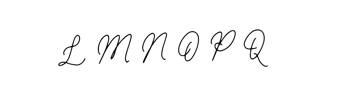 You should practise on your own different ways (Bearetta-2O07w) to write your name (L M N O P Q) in signature. don't let someone else do it for you. L M N O P Q signature style 12 images and pictures png