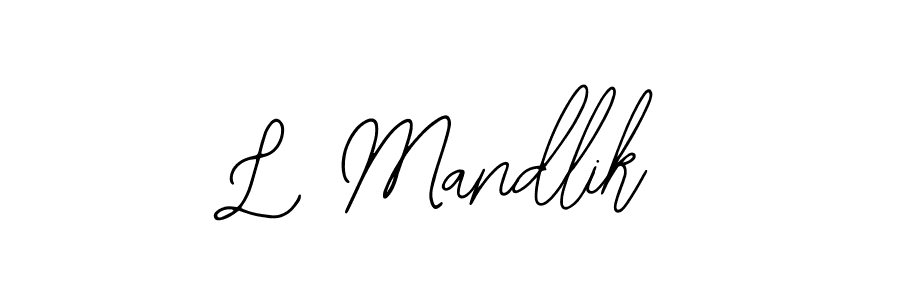 How to Draw L Mandlik signature style? Bearetta-2O07w is a latest design signature styles for name L Mandlik. L Mandlik signature style 12 images and pictures png
