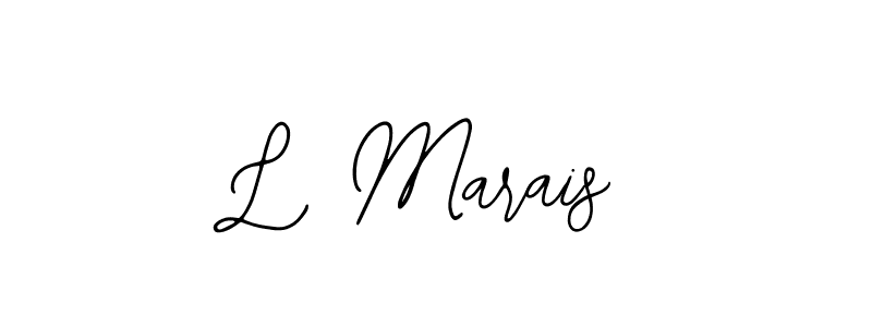 How to make L Marais signature? Bearetta-2O07w is a professional autograph style. Create handwritten signature for L Marais name. L Marais signature style 12 images and pictures png