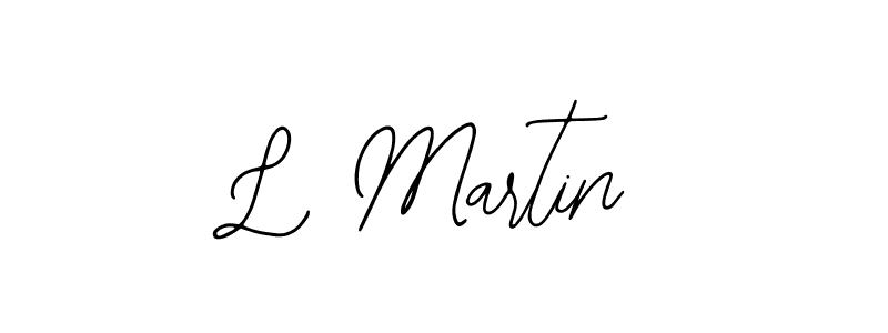 You should practise on your own different ways (Bearetta-2O07w) to write your name (L Martin) in signature. don't let someone else do it for you. L Martin signature style 12 images and pictures png