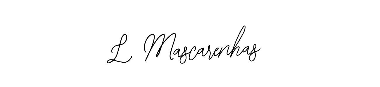 L Mascarenhas stylish signature style. Best Handwritten Sign (Bearetta-2O07w) for my name. Handwritten Signature Collection Ideas for my name L Mascarenhas. L Mascarenhas signature style 12 images and pictures png