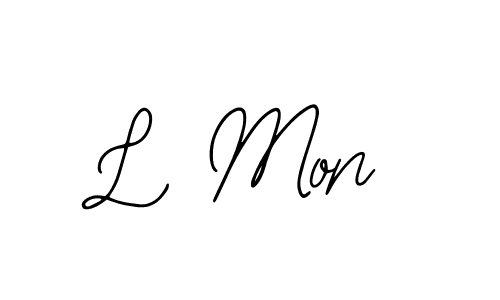 Also You can easily find your signature by using the search form. We will create L Mon name handwritten signature images for you free of cost using Bearetta-2O07w sign style. L Mon signature style 12 images and pictures png