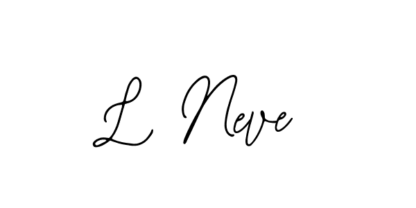 It looks lik you need a new signature style for name L Neve. Design unique handwritten (Bearetta-2O07w) signature with our free signature maker in just a few clicks. L Neve signature style 12 images and pictures png