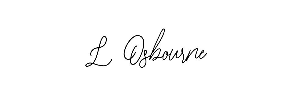 Once you've used our free online signature maker to create your best signature Bearetta-2O07w style, it's time to enjoy all of the benefits that L Osbourne name signing documents. L Osbourne signature style 12 images and pictures png