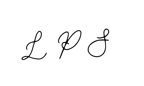 How to make L P S signature? Bearetta-2O07w is a professional autograph style. Create handwritten signature for L P S name. L P S signature style 12 images and pictures png