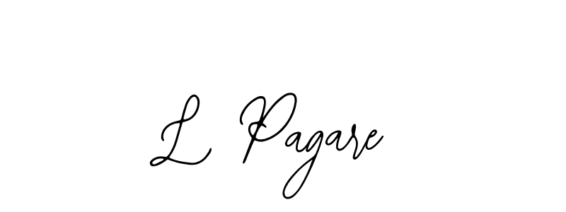 This is the best signature style for the L Pagare name. Also you like these signature font (Bearetta-2O07w). Mix name signature. L Pagare signature style 12 images and pictures png