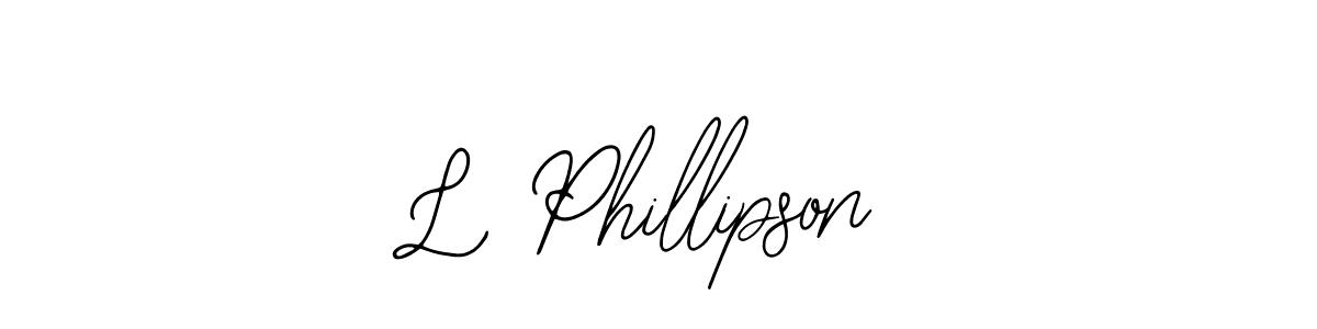 Also You can easily find your signature by using the search form. We will create L Phillipson name handwritten signature images for you free of cost using Bearetta-2O07w sign style. L Phillipson signature style 12 images and pictures png