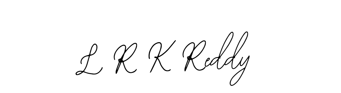 L R K Reddy stylish signature style. Best Handwritten Sign (Bearetta-2O07w) for my name. Handwritten Signature Collection Ideas for my name L R K Reddy. L R K Reddy signature style 12 images and pictures png