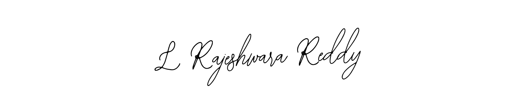 Bearetta-2O07w is a professional signature style that is perfect for those who want to add a touch of class to their signature. It is also a great choice for those who want to make their signature more unique. Get L Rajeshwara Reddy name to fancy signature for free. L Rajeshwara Reddy signature style 12 images and pictures png