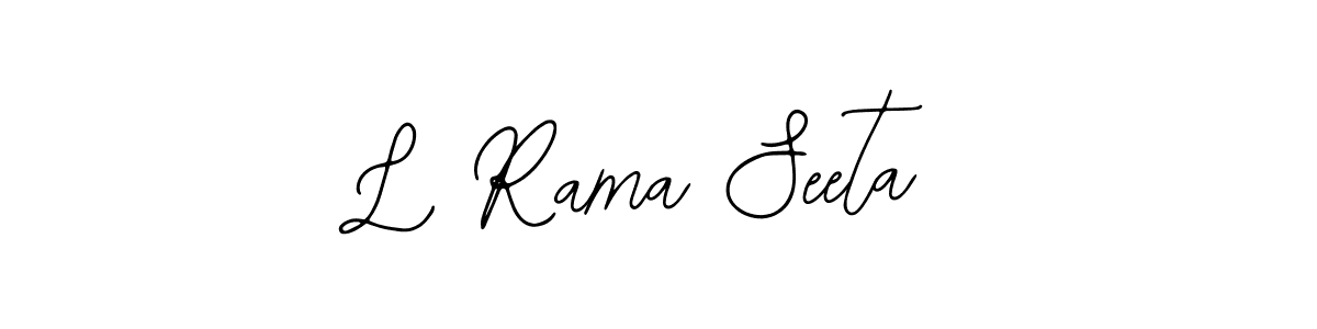 L Rama Seeta stylish signature style. Best Handwritten Sign (Bearetta-2O07w) for my name. Handwritten Signature Collection Ideas for my name L Rama Seeta. L Rama Seeta signature style 12 images and pictures png