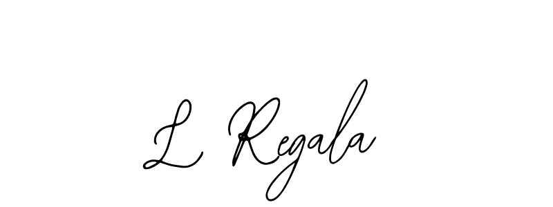 L Regala stylish signature style. Best Handwritten Sign (Bearetta-2O07w) for my name. Handwritten Signature Collection Ideas for my name L Regala. L Regala signature style 12 images and pictures png