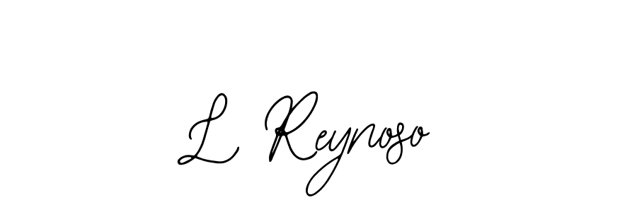 The best way (Bearetta-2O07w) to make a short signature is to pick only two or three words in your name. The name L Reynoso include a total of six letters. For converting this name. L Reynoso signature style 12 images and pictures png