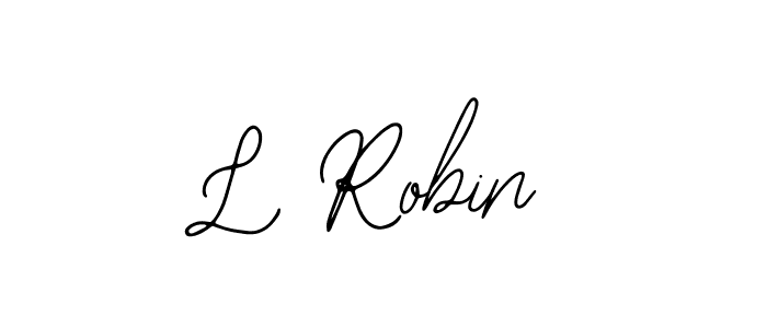 Check out images of Autograph of L Robin name. Actor L Robin Signature Style. Bearetta-2O07w is a professional sign style online. L Robin signature style 12 images and pictures png