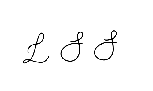 You should practise on your own different ways (Bearetta-2O07w) to write your name (L S S) in signature. don't let someone else do it for you. L S S signature style 12 images and pictures png