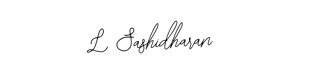 How to make L Sashidharan signature? Bearetta-2O07w is a professional autograph style. Create handwritten signature for L Sashidharan name. L Sashidharan signature style 12 images and pictures png