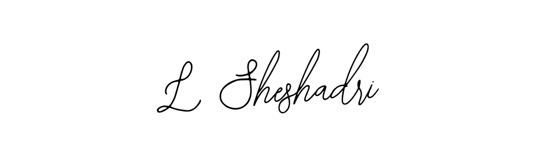 Similarly Bearetta-2O07w is the best handwritten signature design. Signature creator online .You can use it as an online autograph creator for name L Sheshadri. L Sheshadri signature style 12 images and pictures png