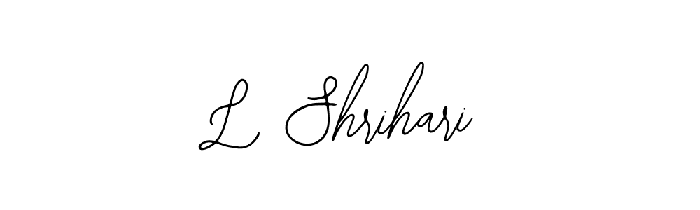 You can use this online signature creator to create a handwritten signature for the name L Shrihari. This is the best online autograph maker. L Shrihari signature style 12 images and pictures png