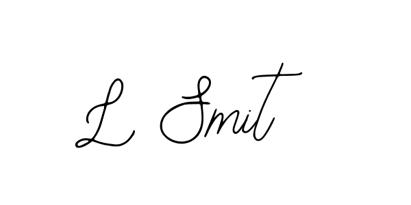 How to make L Smit signature? Bearetta-2O07w is a professional autograph style. Create handwritten signature for L Smit name. L Smit signature style 12 images and pictures png