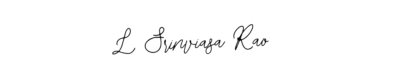Make a beautiful signature design for name L Srinviasa Rao. With this signature (Bearetta-2O07w) style, you can create a handwritten signature for free. L Srinviasa Rao signature style 12 images and pictures png