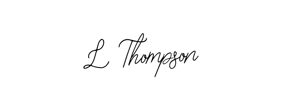 Make a beautiful signature design for name L Thompson. Use this online signature maker to create a handwritten signature for free. L Thompson signature style 12 images and pictures png