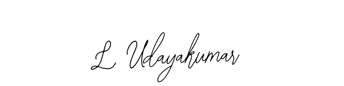 This is the best signature style for the L Udayakumar name. Also you like these signature font (Bearetta-2O07w). Mix name signature. L Udayakumar signature style 12 images and pictures png
