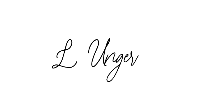 How to Draw L Unger signature style? Bearetta-2O07w is a latest design signature styles for name L Unger. L Unger signature style 12 images and pictures png